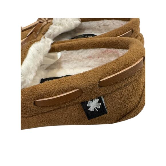Lucky Brand Toddler Chestnut Brown Suede Moccasins 5/6 - Picture 5 of 6